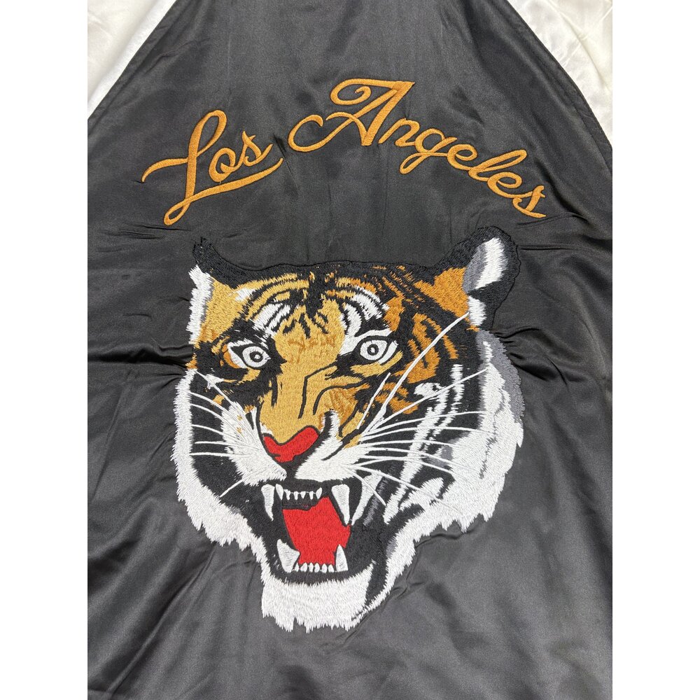 Pacsun Los Angeles Satin Varsity Bomber Jacket Size L - Picture 8 of 11